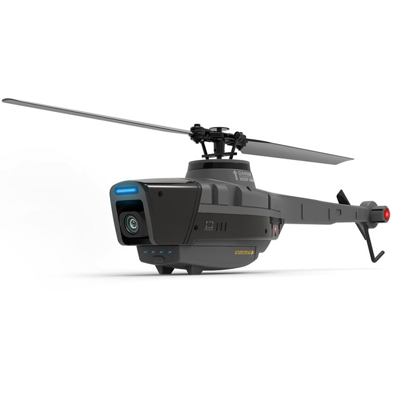 Black Bee Helicopter C128 Single Prop Aileronless 6-Axis 4CH 2.4G Electronic Gyroscope Air Pressure Fixed Height RC Helicopter