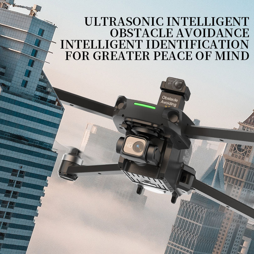 XMR/C M10 PLUS 4K Drone 3-axis Gimbal Brushless GPS 5G Obstacle Avoidance Quadcopter Optional Screen Remote Control