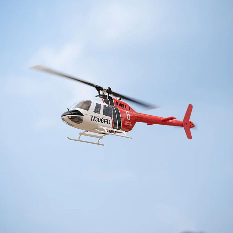FLY WING Bell 206 V3 470 CLASS Large RC Helicopter With H1 Flight Controller GPS PNP / RTF
