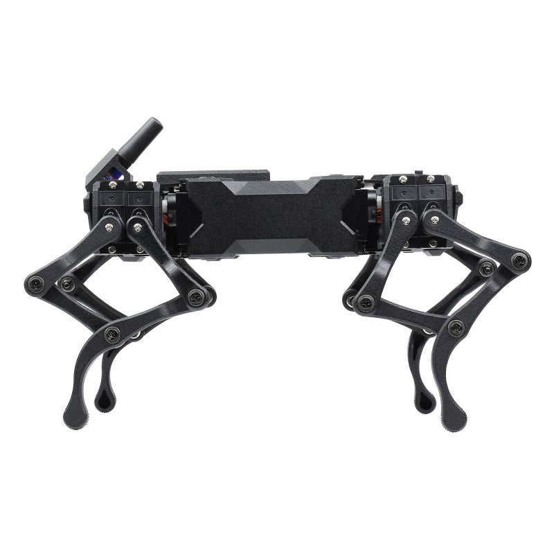 WAVEGO 12-DOF STEM Education Python Programming Robot Dog Raspberry Pi 4B Facial Recognition Color Tracking Motion Detection