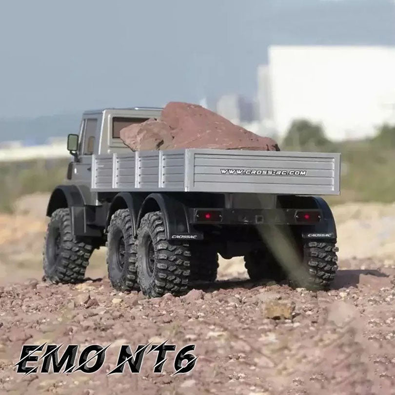 CROSSRC EMO NT6 Simulation Unimog 6WD 6x6 1/10 RC Car Off-Road Crawler Vehicle RTR