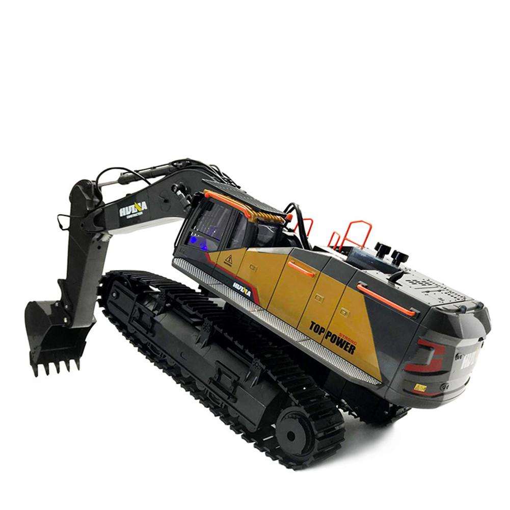 Huina 1592 Alloy RC Excavator 1:14 22CH RC Car Toys Gift