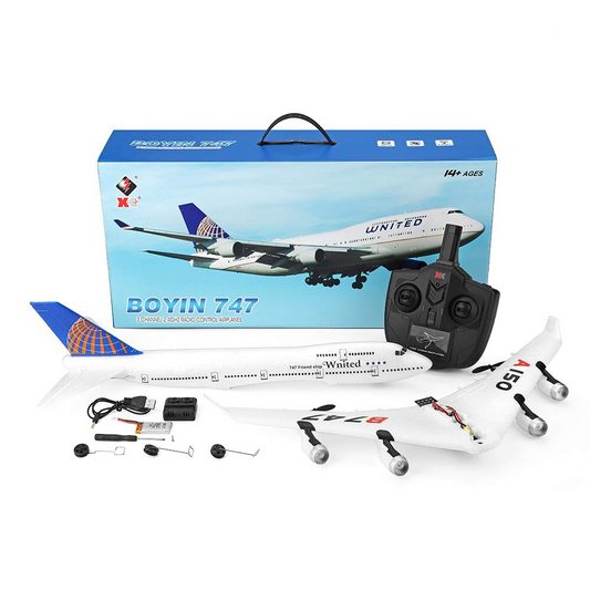 RC Plane WLtoys A150-C YW Boeing B747 510mm Wingspan 2.4GHz 3CH EPP Fixed Wing Glider Toys