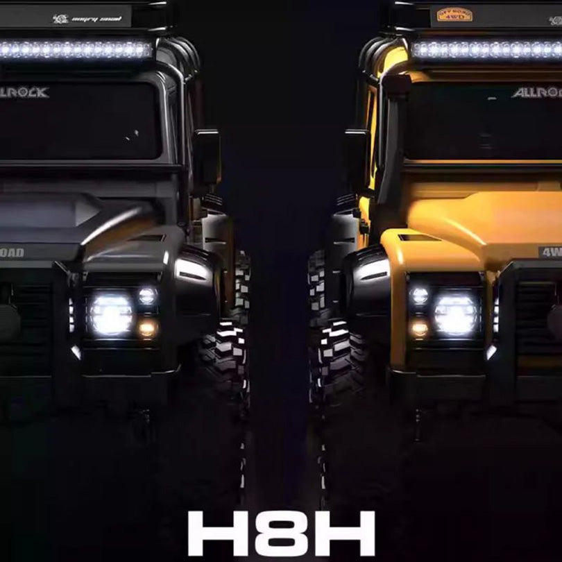MJX H8H V2 1/8 4WD RC Car Brushless Simulation High-speed Off-road Differential Lock High And Low Range Remote Control Car Toy