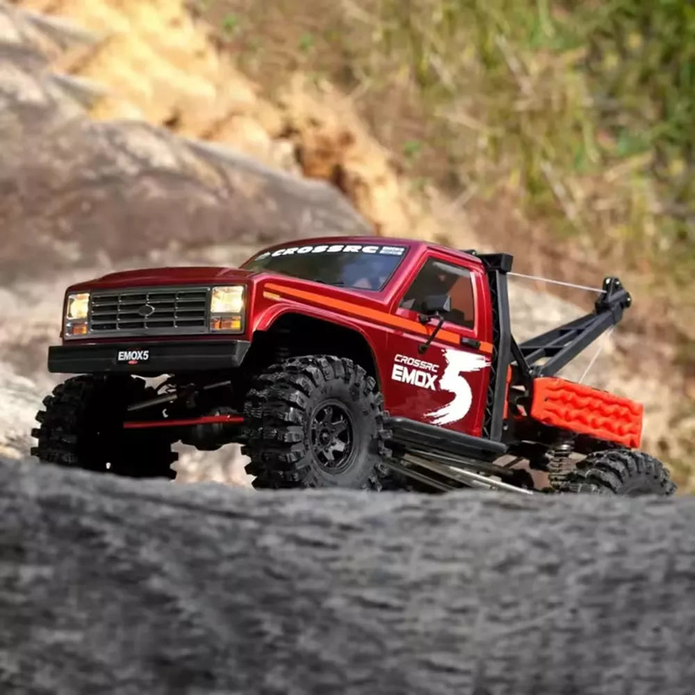 CROSSRC EMO X5 4WD RC Car 1/8 Road Rescue Vehicle Climbing Crawler Off Road Vehicle RTR