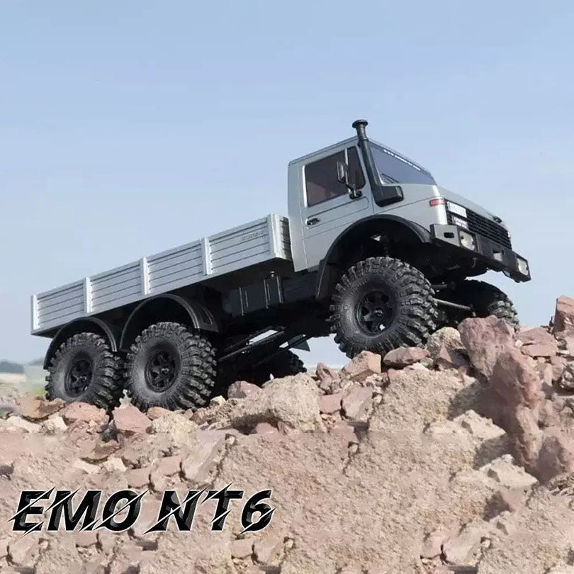 CROSSRC EMO NT6 Simulation Unimog 6WD 6x6 1/10 RC Car Off-Road Crawler Vehicle RTR