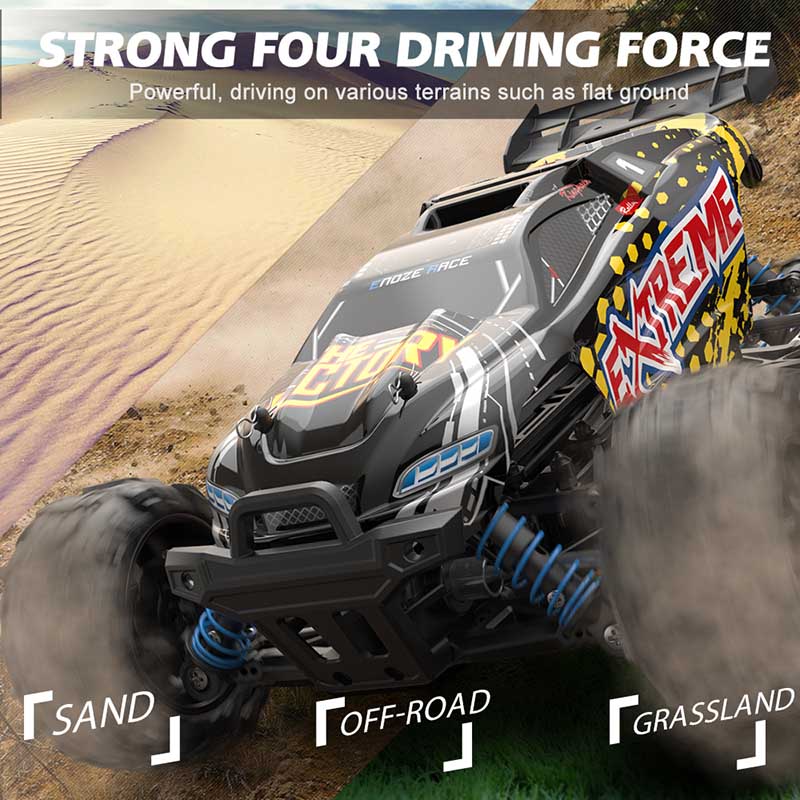 Coche RC todoterreno de alta velocidad a escala 1:18, escalada, 4x4, impermeable, derrape