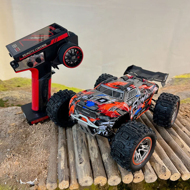Wltoys 184008 RC Car RTR 1/18 70KM/H 4WD Brushless Off-Road High Speed LED Light Truck Full Proportional RC Car Toys