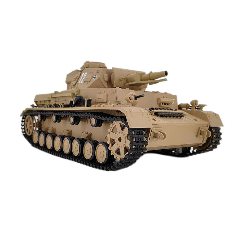 RC Tank Heng Long 3858-1 German IV F Type RTR Tank Upgrade Metal Version RC Tank toys