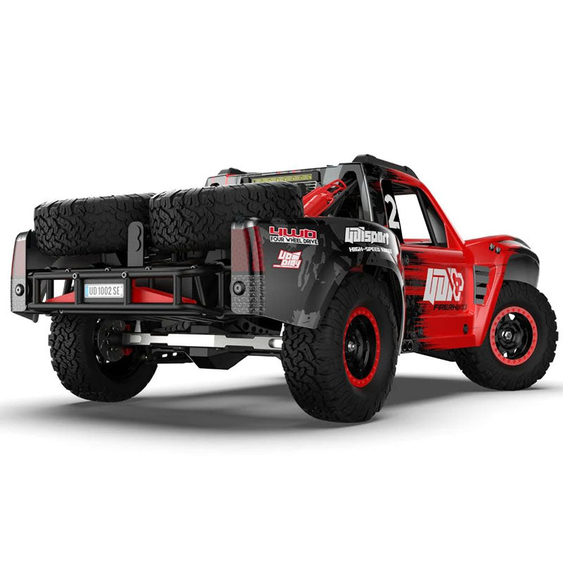 UDIRC 1002SE 1002 4WD RC Car 1/10 2.4G 60km/h Brushless Short Course Truck LED Light Gyro All Terrain Desert Off Road Truck