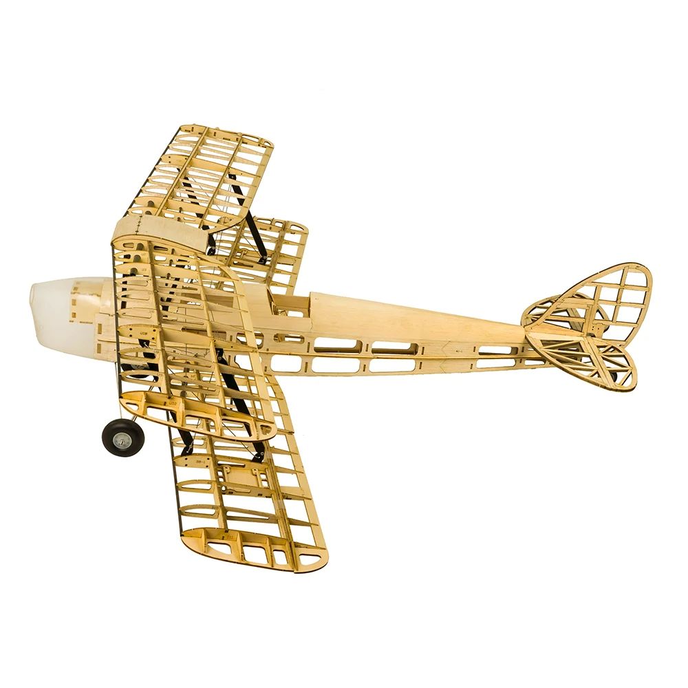 Balsa wood Plane DWHobby Mini Tiger Moth S19 Large Electric Fixed Wing Plane Balsa Kits 1000mm Wingspan