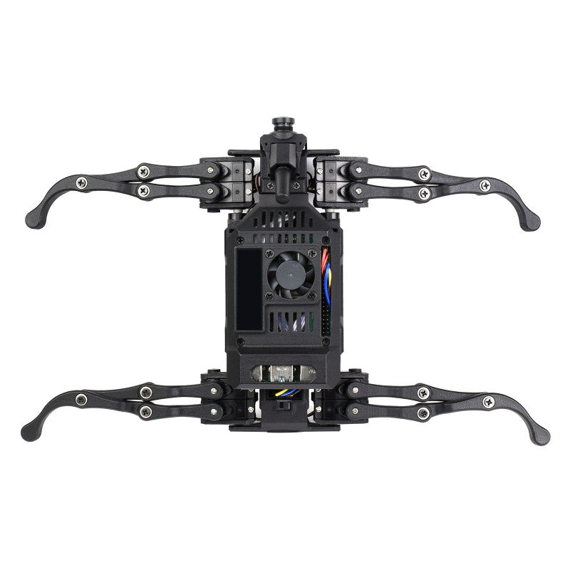 WAVEGO 12-DOF STEM Education Python Programming Robot Dog Raspberry Pi 4B Facial Recognition Color Tracking Motion Detection