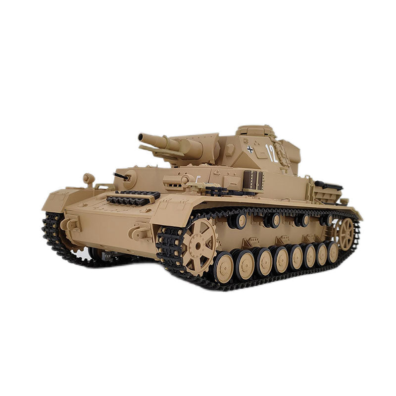 RC Tank Heng Long 3858-1 German IV F Type RTR Tank Upgrade Metal Version RC Tank toys