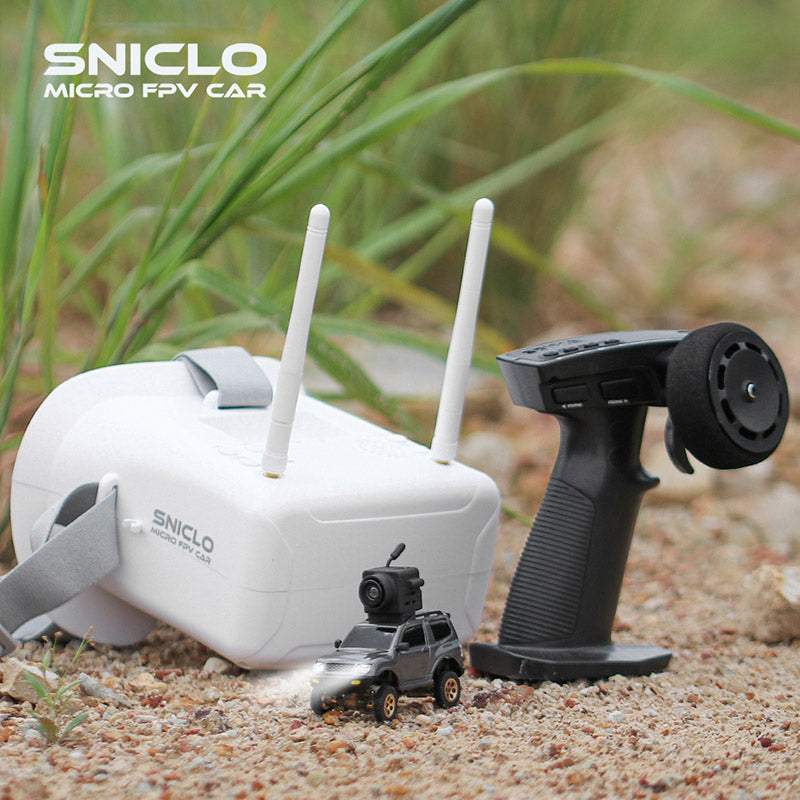 SNICLO SNT 3013 RC Car 1:64 Pajero Off-Road Micro FPV Car with Goggles 4WD Simulation Drift Climbing Truck Kids Toy Gift