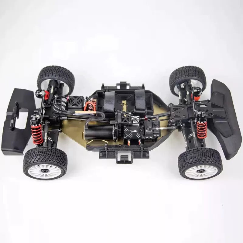 TRACTION HOBBY KM WRC Citroen C3 1/7 RC Car 4WD Drift Rally Racing Brushless 2.4GHz Off-road Model RTR