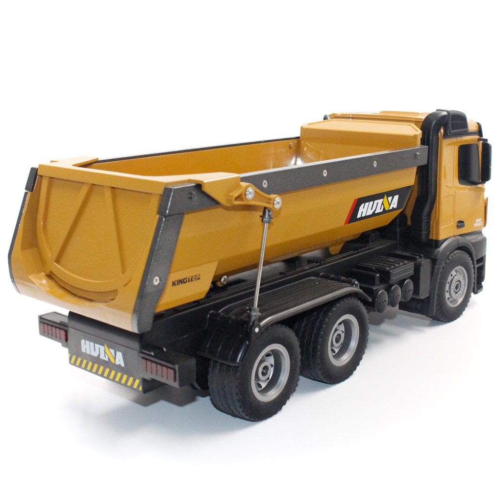 Huina 1573 Alloy Dump Truck Construction Truck RC Car 1:14 10CH Toy Car