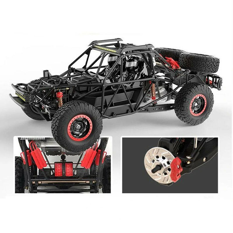 UDIRC 1002SE 1002 4WD RC Car 1/10 2.4G 60km/h Brushless Short Course Truck LED Light Gyro All Terrain Desert Off Road Truck
