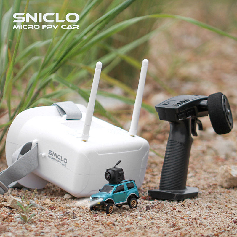 SNICLO SNT 3013 RC Car 1:64 Pajero Off-Road Micro FPV Car with Goggles 4WD Simulation Drift Climbing Truck Kids Toy Gift