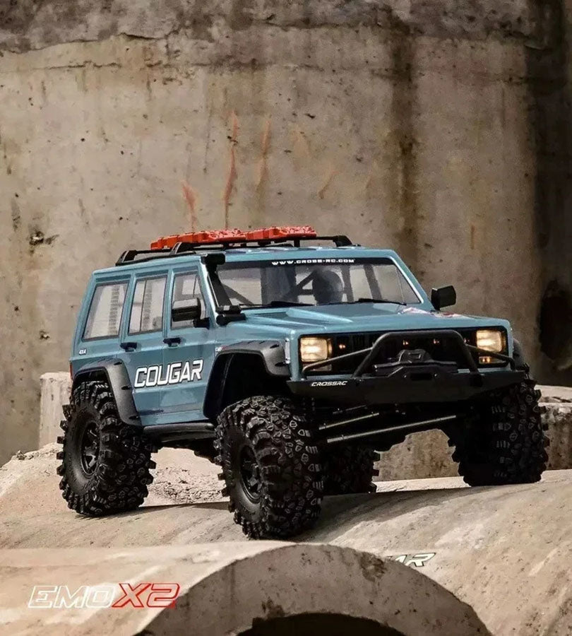 CROSSRC EMO X2 Jeep Grand Cherokee 4WD RC Car 1/8 Climbing Crawler Off Road Vehicle