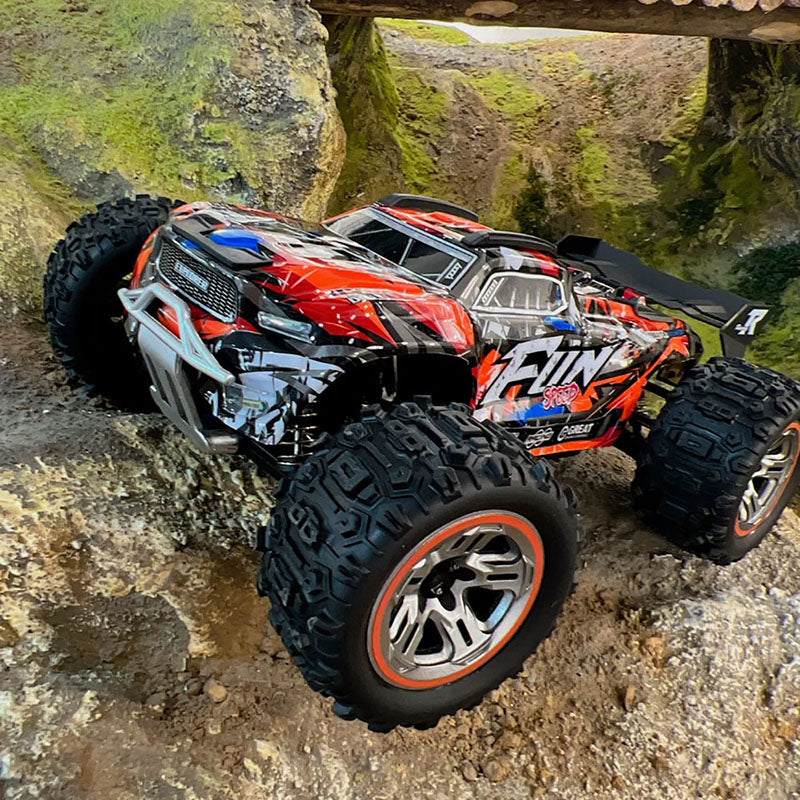 Wltoys 184008 RC Car RTR 1/18 70KM/H 4WD Brushless Off-Road High Speed LED Light Truck Full Proportional RC Car Toys
