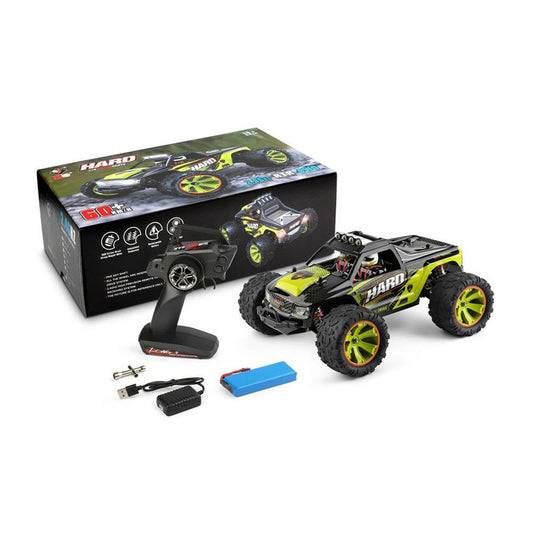 Wltoys 144002 - Coche teledirigido 4x4 con escobillas de carbono, alta velocidad, 50 km/h, escala 1/14, todoterreno de escalada, juguete para derrapar