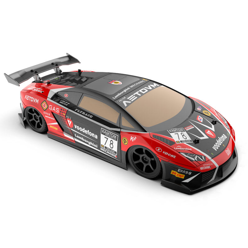 KAMTOM KM18193 RC Drift Car 1:18 4WD Full-Scale Professional Drift Model Car High Speed Racing Car With Light