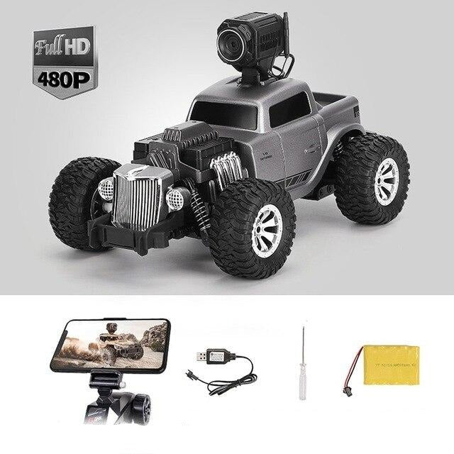 Rc car 1:16 Simulation Retro Classic Car High speed remote control Off-road Military vehicle Big-feet Toys