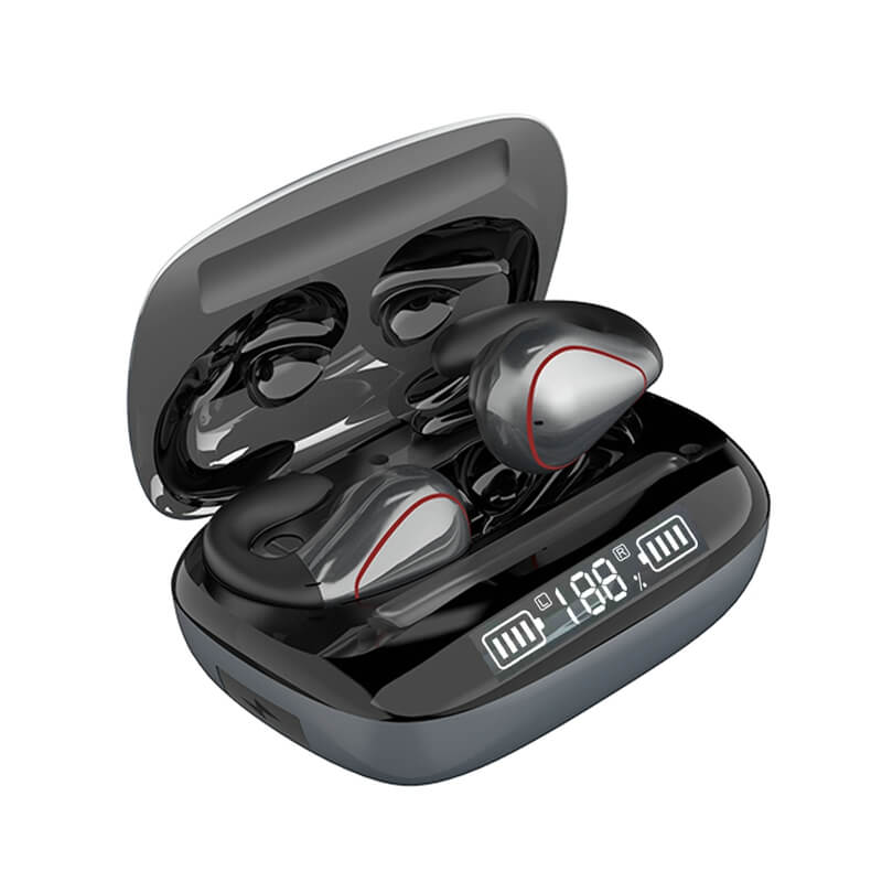 Clip on Open Ear Headphones Wireless Bluetooth Ear Clip Bone Conduction Headphones