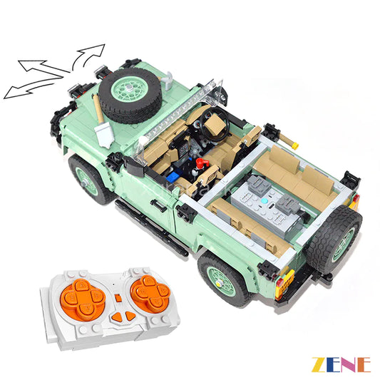 مجموعة وظائف الطاقة لسيارة LEGO Land Rover Classic Defender 90 #10317