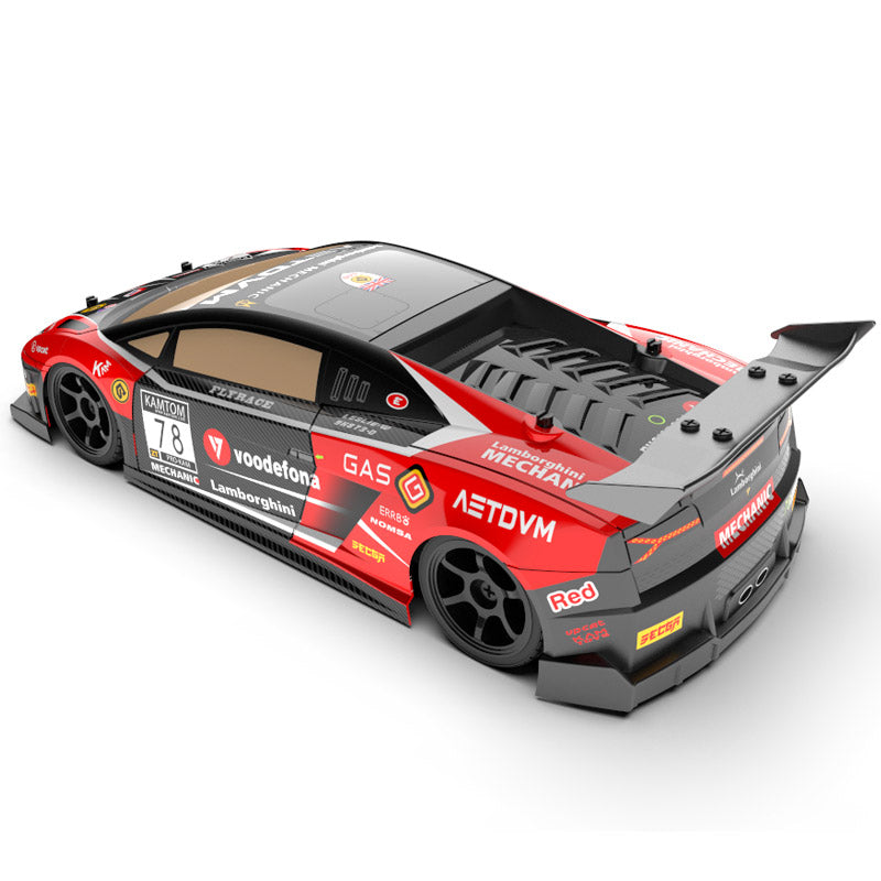 KAMTOM KM18193 RC Drift Car 1:18 4WD Full-Scale Professional Drift Model Car High Speed Racing Car With Light