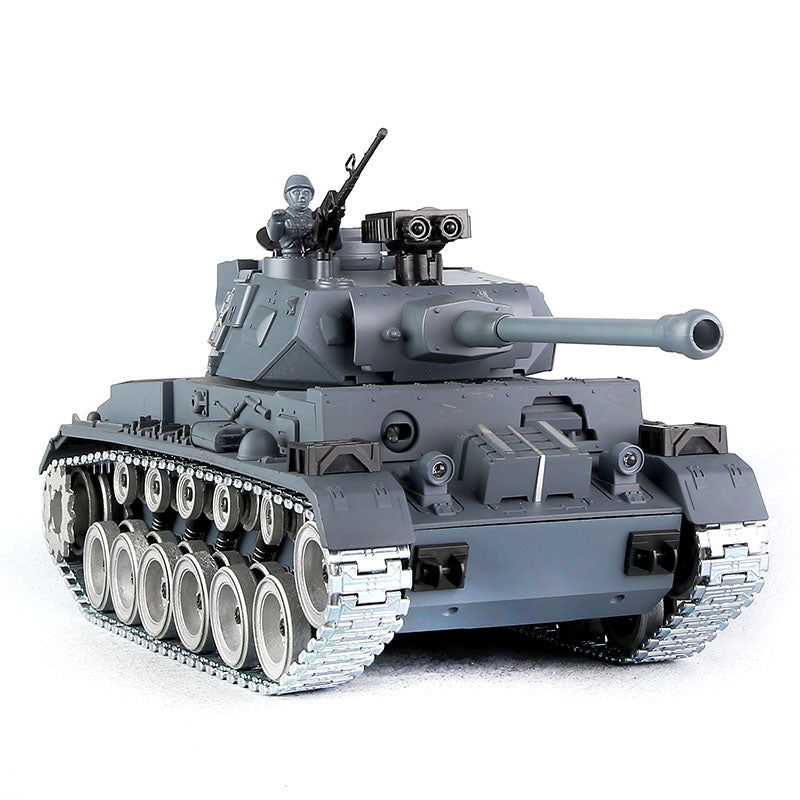 RC Tank Germany lll ZY 827 PRO 1:18 RC Car Metal Track Metal Road Wheels Electric Battle RC Tank Toy