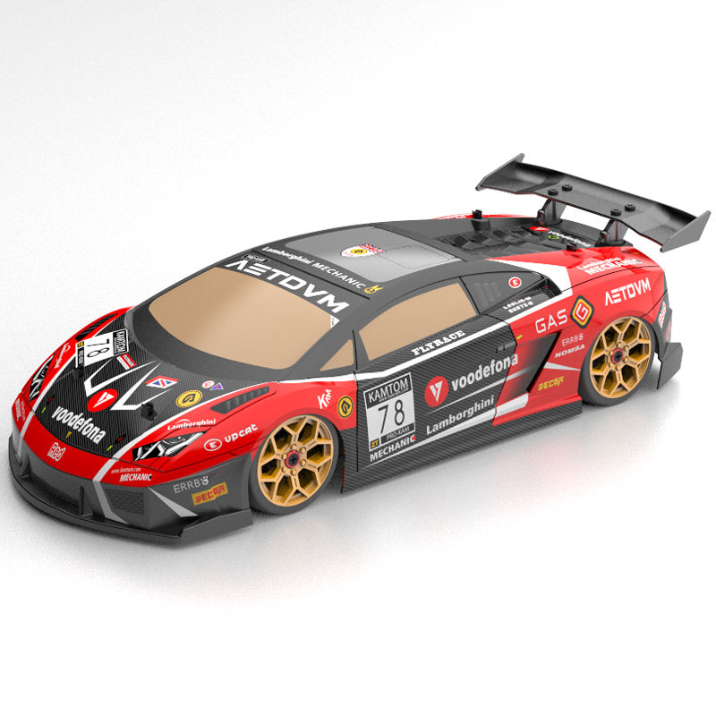 KAMTOM KM18193 RC Drift Car 1:18 4WD Full-Scale Professional Drift Model Car High Speed Racing Car With Light