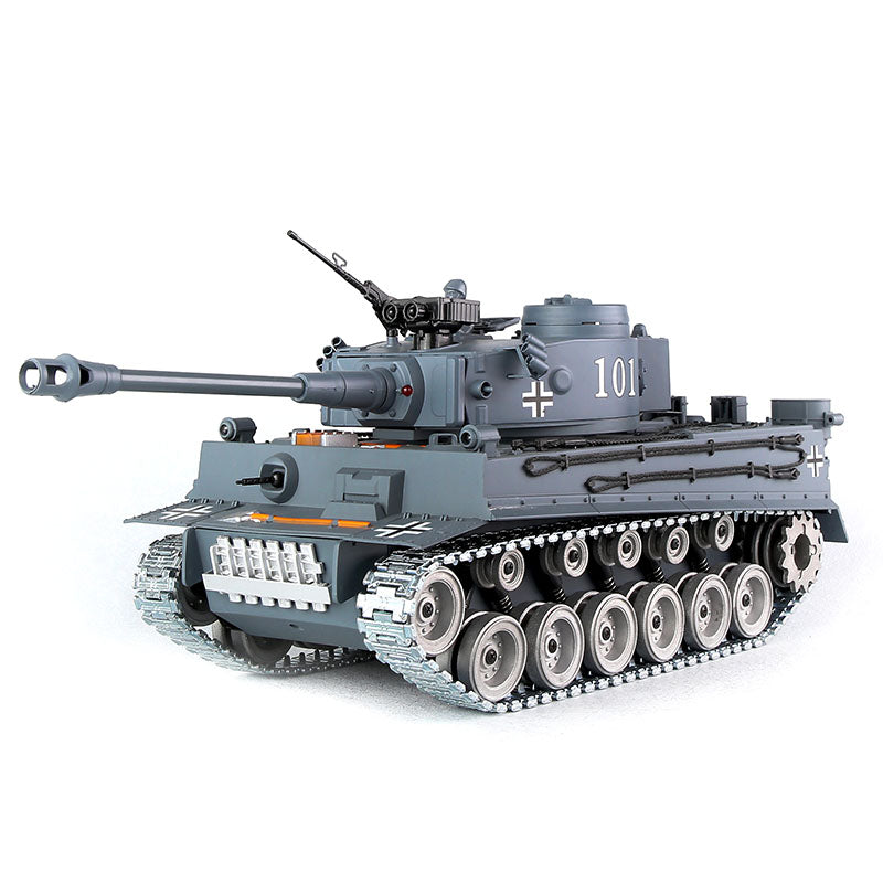RC Tank German Tiger ZY 812 PRO 1:18 RC Car Metal Track Metal Road Wheels Electric Battle RC Tank Toy