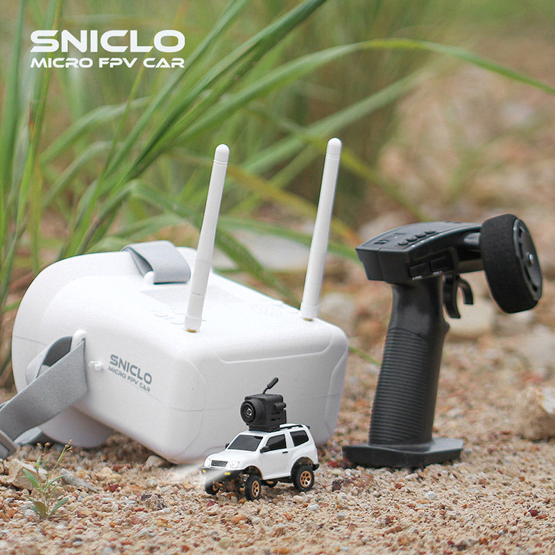 SNICLO SNT 3013 RC Car 1:64 Pajero Off-Road Micro FPV Car with Goggles 4WD Simulation Drift Climbing Truck Kids Toy Gift