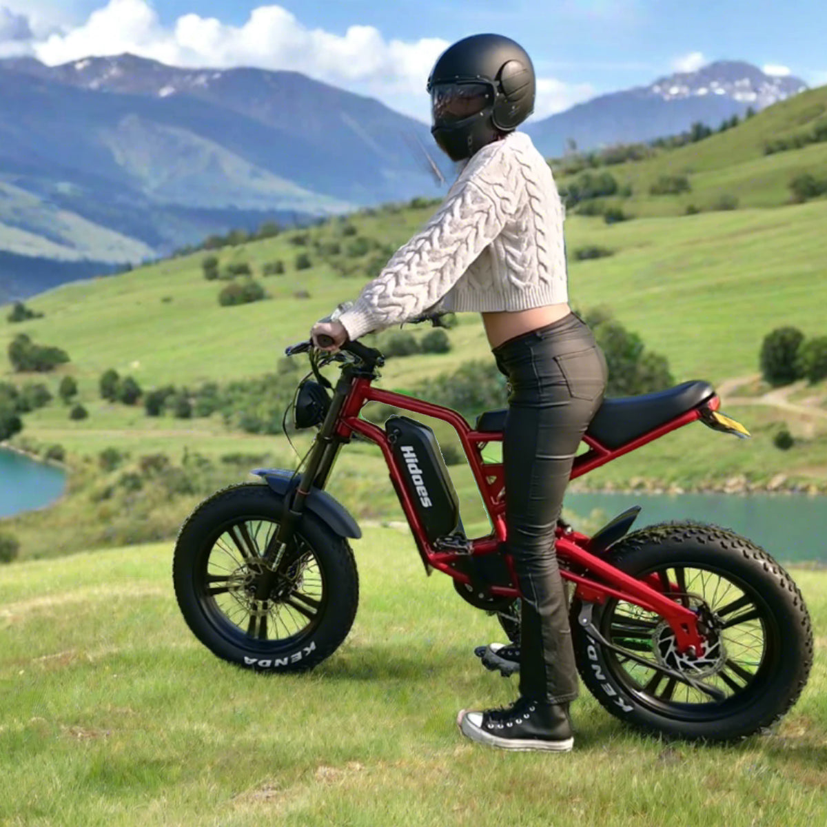 Hidoes B6 Fat Tire Electric Cruiser Bike
