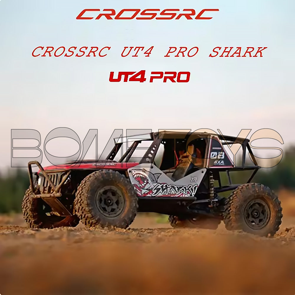 CROSSRC UT4 PRO Tiger Shark 1/7 RC Car Climbing Car Crossover High-speed Off-Road Vehicle RC Car