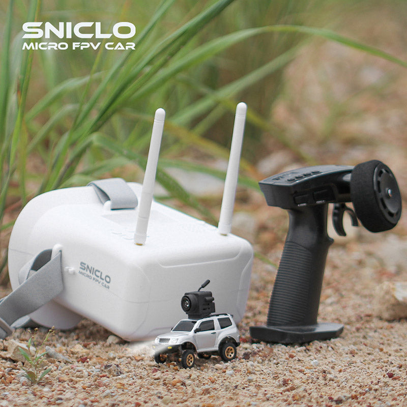 SNICLO SNT 3013 RC Car 1:64 Pajero Off-Road Micro FPV Car with Goggles 4WD Simulation Drift Climbing Truck Kids Toy Gift