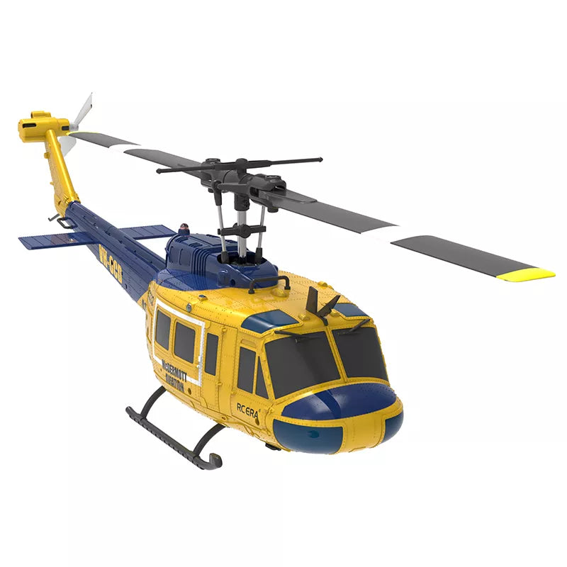 RCERA C032 UH-1 Huey RC Helicopter 6CH 1/48 6-axis Gyro Barometer Altitude Determination Optical Flow Positioning TOF Laser Radar Aerobatic Helicopter
