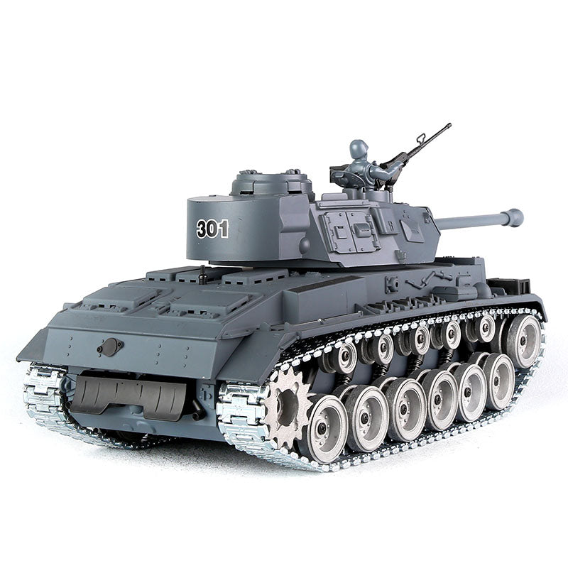 RC Tank Germany lll ZY 827 PRO 1:18 RC Car Metal Track Metal Road Wheels Electric Battle RC Tank Toy
