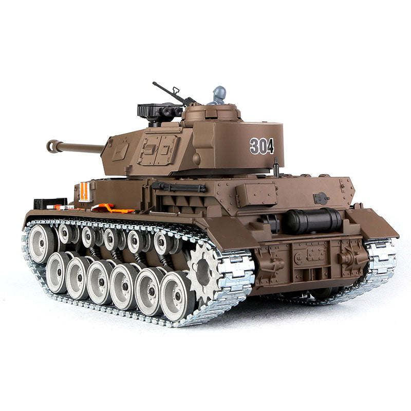 RC Tank Germany lV ZY 826 PRO 1:18 RC Car Metal Track Metal Road Wheels Electric Battle RC Tank Toy