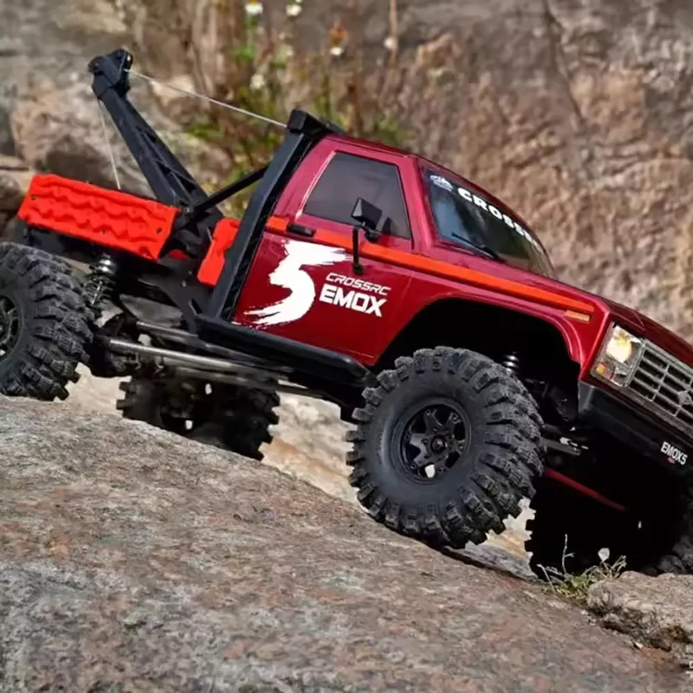 CROSSRC EMO X5 4WD RC Car 1/8 Road Rescue Vehicle Climbing Crawler Off Road Vehicle RTR