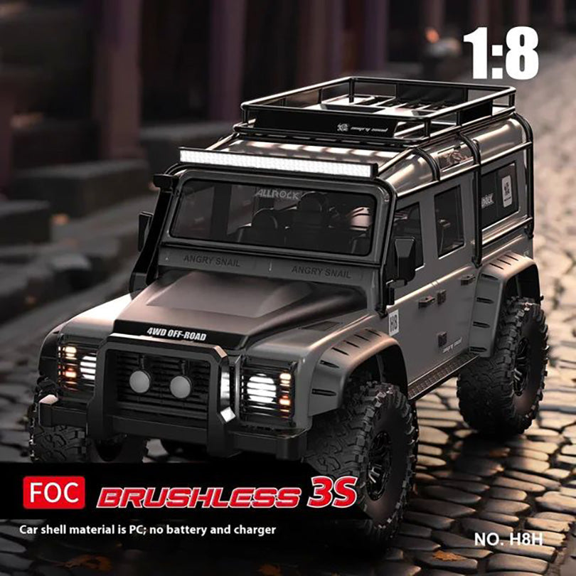 MJX H8H V2 1/8 4WD RC Car Brushless Simulation High-speed Off-road Differential Lock High And Low Range Remote Control Car Toy