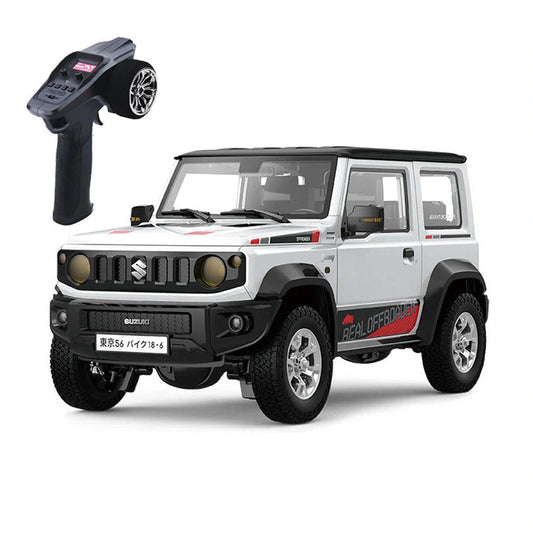 HG HG4-53 TRASPED SUZUKI JIMNY RC Coche 1/16 4WD Rock Crawler Luz LED Sonido Simulado Camión de Escalada Todoterreno Juguetes RC Totalmente Proporcionales
