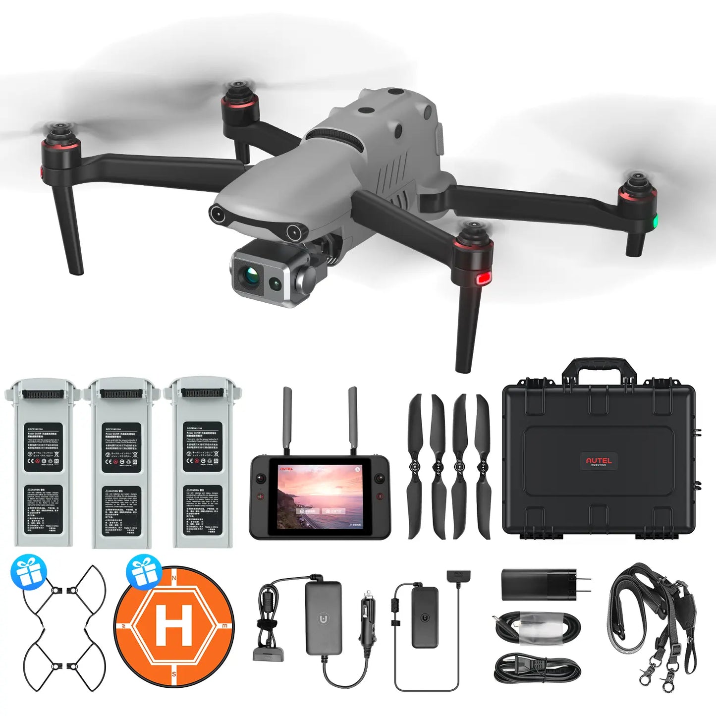 Autel Robotics EVO II Dual 640T V3 Thermal Drone - Rugged Bundle