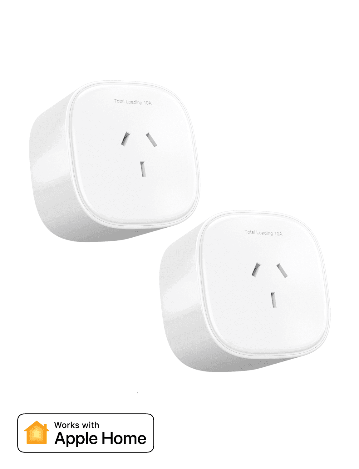 Meross Smart Wi-Fi Plug, MSS210HK, 2 Pack (AU Version)