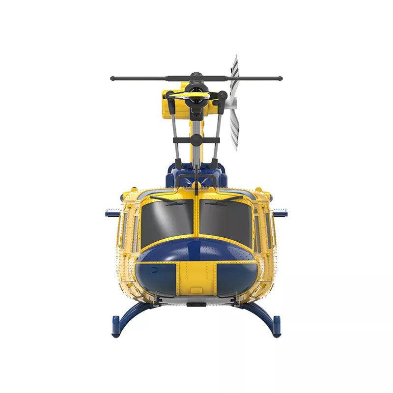 RCERA C032 UH-1 Huey RC Helicopter 6CH 1/48 6-axis Gyro Barometer Altitude Determination Optical Flow Positioning TOF Laser Radar Aerobatic Helicopter