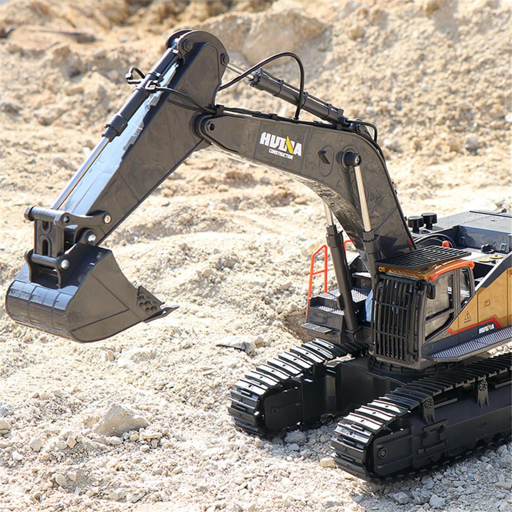 Huina 1592 Alloy RC Excavator 1:14 22CH RC Car Toys Gift
