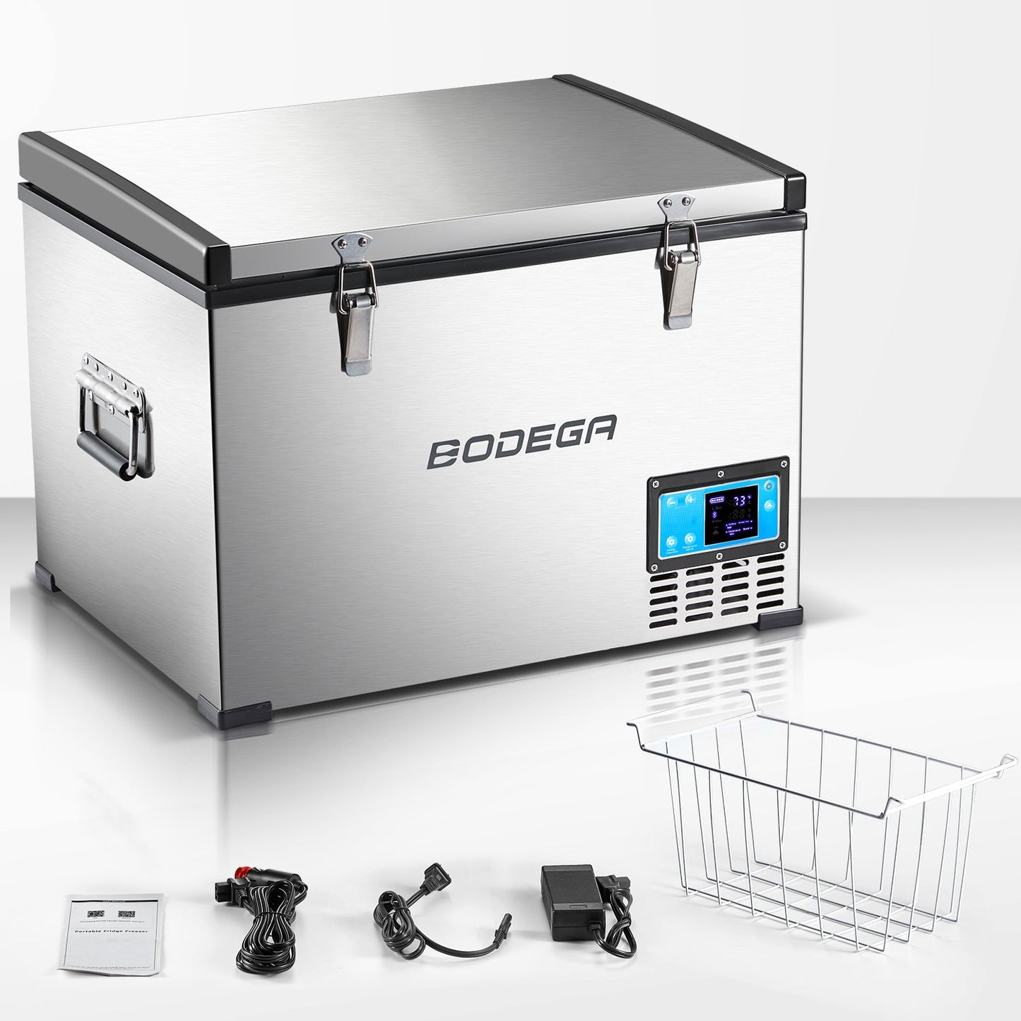 BODEGAcooler Portable Fridge Freezer 64QT/60L Large Capacity