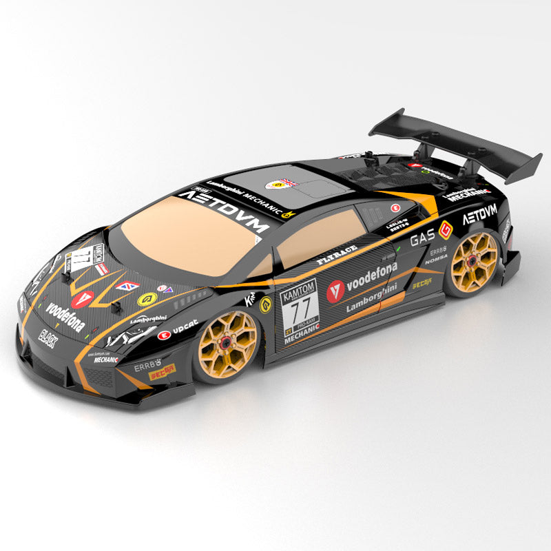 KAMTOM KM18193 RC Drift Car 1:18 4WD Full-Scale Professional Drift Model Car High Speed Racing Car With Light