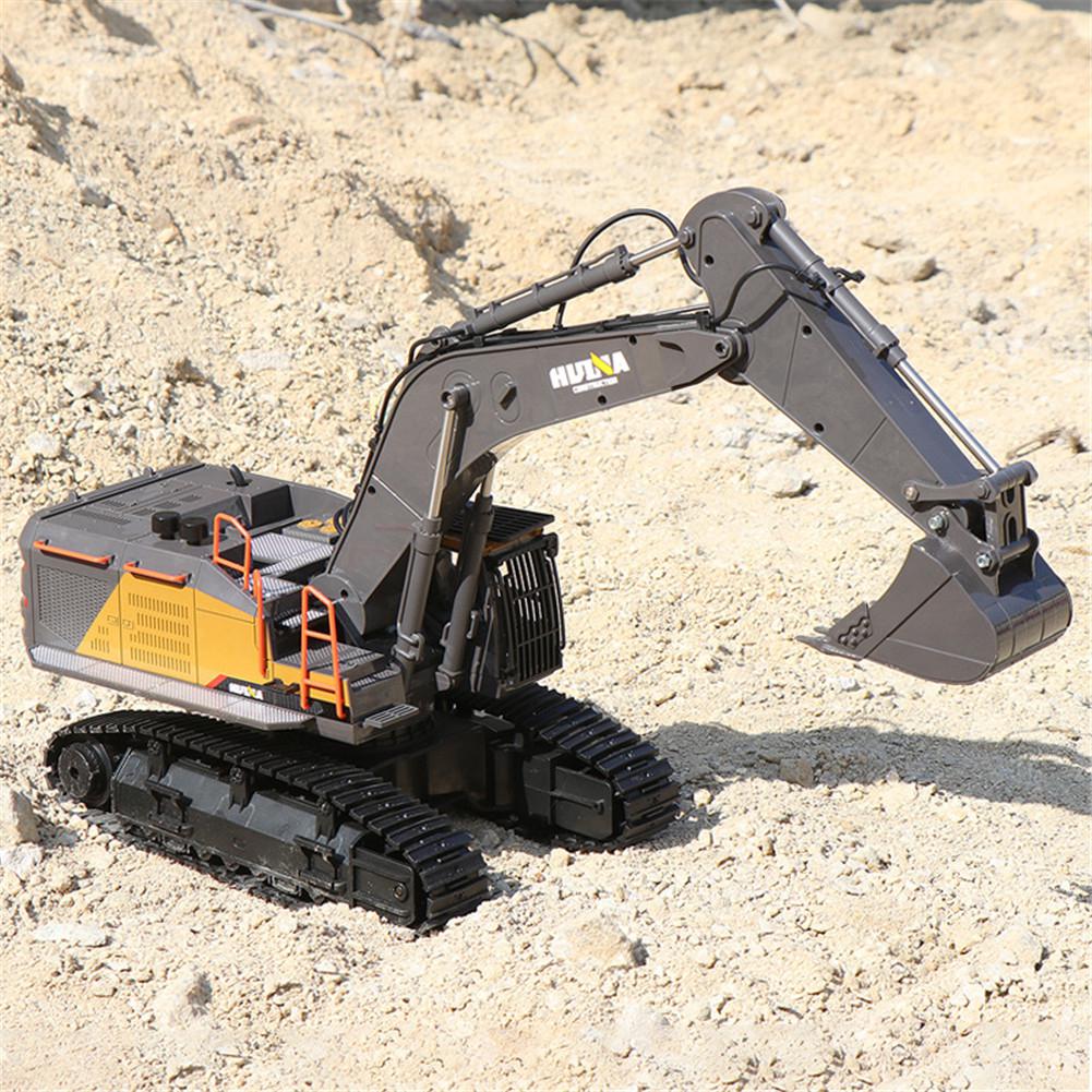 Huina 1592 Alloy RC Excavator 1:14 22CH RC Car Toys Gift